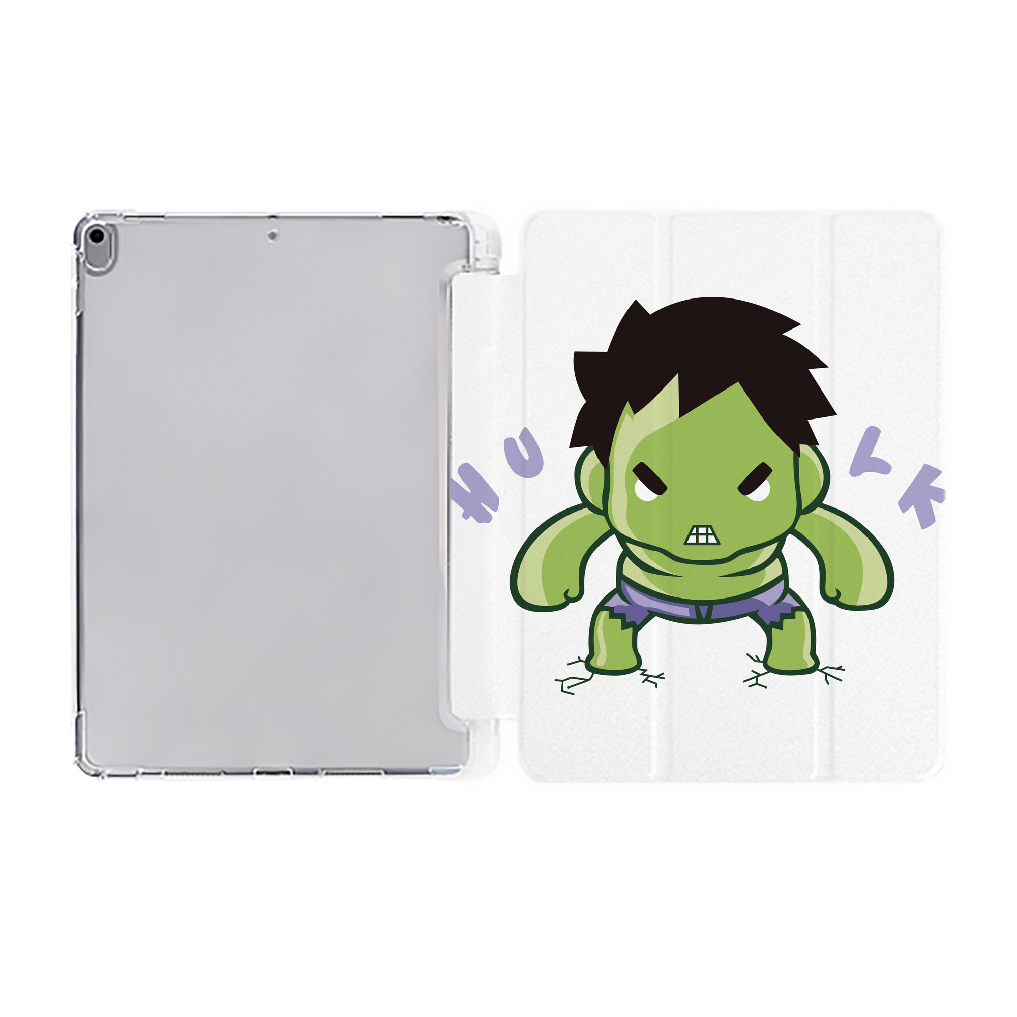 （画像用） アベンジャーズ The Avengers IPad ケース ペン収納付き 三つ折りスタンド PUレザー×シリコン 対応機種9.5/10.5/10.9インチ